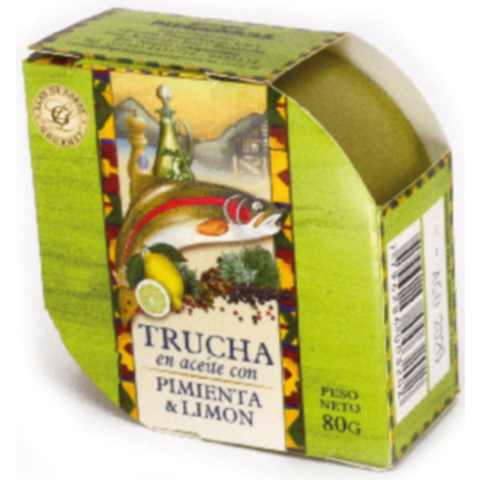 Trucha en Aceite con Pimienta y Limn