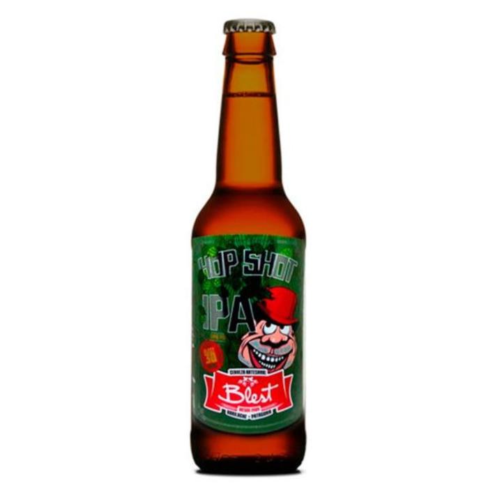 Cerveza Blest Hop Shot IPA - Porrón x 355 cc