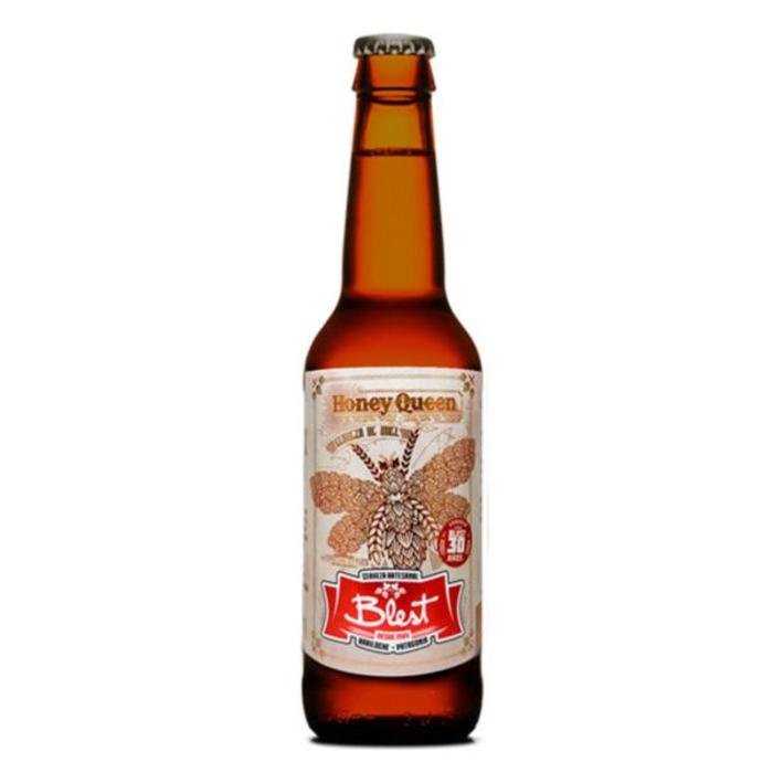Cerveza Blest Honey Queen - Porrón x 355 cc