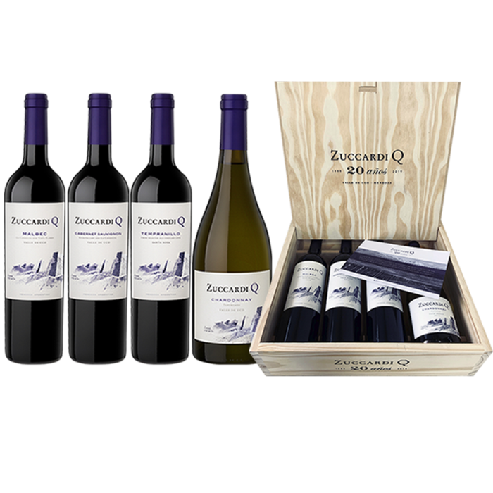 Zuccardi Q Varietales - Estuche x 4 botellas