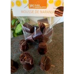 Cilindro con Mousse de Naranja